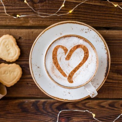 Pochoir Coeur 💕 pour décorer vos Café, Cappuccino, Cocktail…