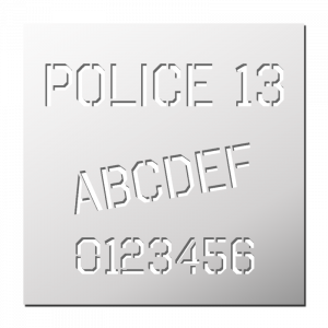Police 13 (Lettres et Chiffres)