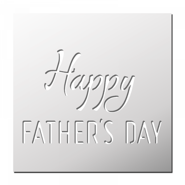Pochoir Happy Father's Day