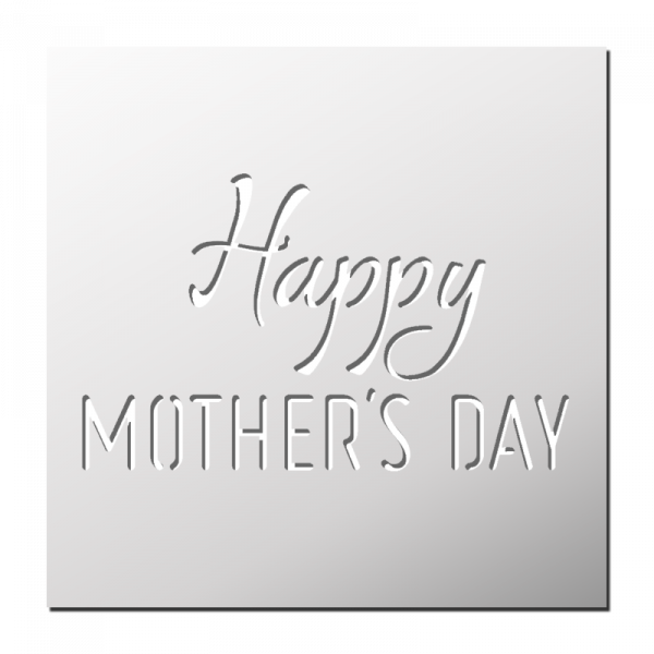 Pochoir Happy Mother's Day